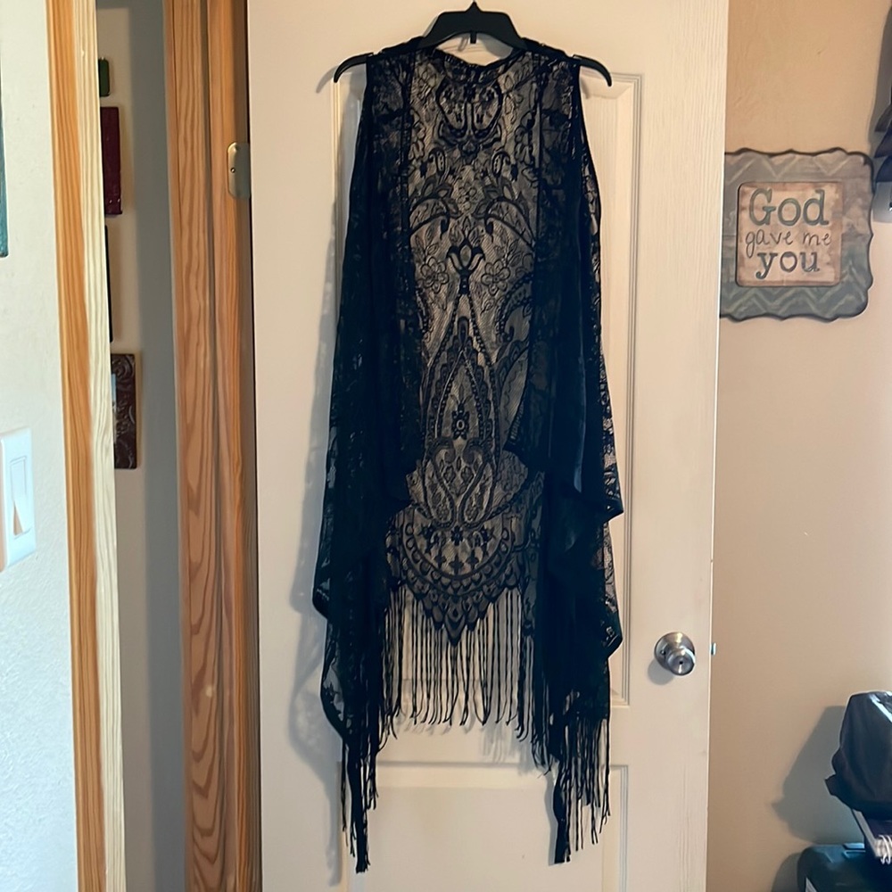 Lace vest